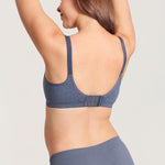 Gratlin Cotton Wireless Support Breastfeeding Bras Black