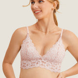 Women's Lace Nursing Bralette Ivory