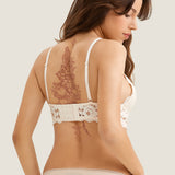 Women's Lace Nursing Bralette Ivory