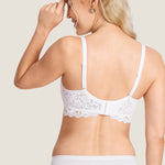 Women's Supportive Lace Nursing Bralette Beige
