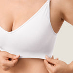 Women's Seamless Soft Knit Nursing Bra Cocoa Beige