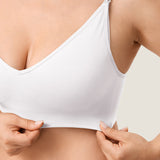 Women's Seamless Soft Knit Nursing Bra Cocoa Beige