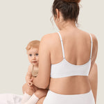 Women's Seamless Soft Knit Nursing Bra Cocoa Beige