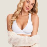 Women's Crossover Racerback Nursing Bra Black