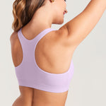 Women's Crossover Racerback Nursing Bra Orchid Hush @model_info:MOM4