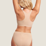 Women's Crossover Racerback Nursing Bra White