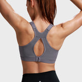 Women's High Neck Racerback Sports Bra The wild wood