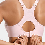 Women's Racerback Underwire Sport Bra Rosa Pink