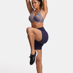 Women's Racerback Underwire Sport Bra Mist Grey