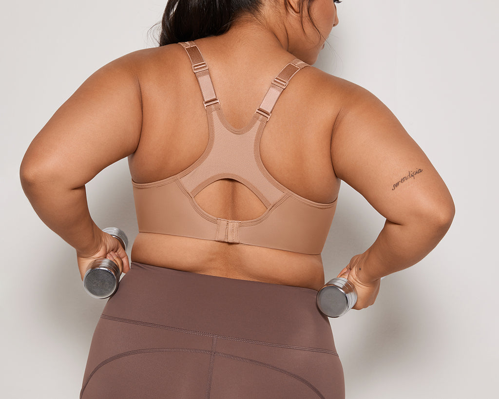 Women's Racerback Underwire Sport Bra Brick