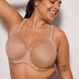 Women's Racerback Underwire Sport Bra Brick