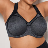 Women's Racerback Underwire Sport Bra Brick