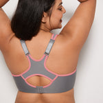 Women's Racerback Underwire Sport Bra Brick
