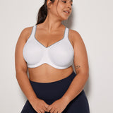 Women's Racerback Underwire Sport Bra Brick