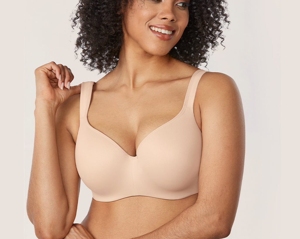 Women's Seamless Underwire Bra Black