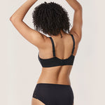 Women's Seamless Underwire Bra Black