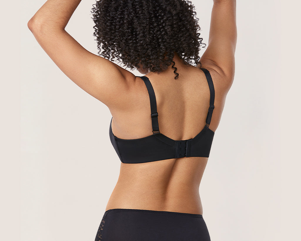 Women's Seamless Underwire Bra Black