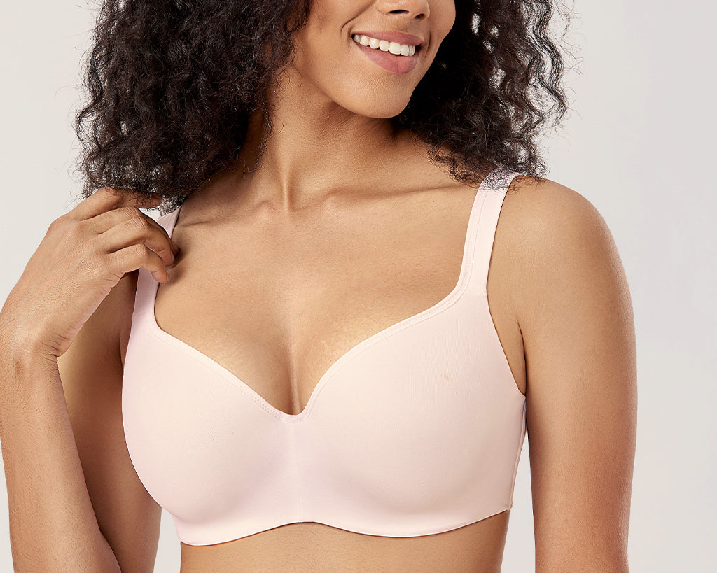 Women's Seamless Underwire Bra Black