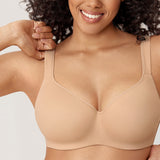 Women's Seamless Underwire Bra Black