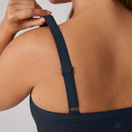 Women's Hugcurve Adjustable Square Workout Bra Twilight Blue