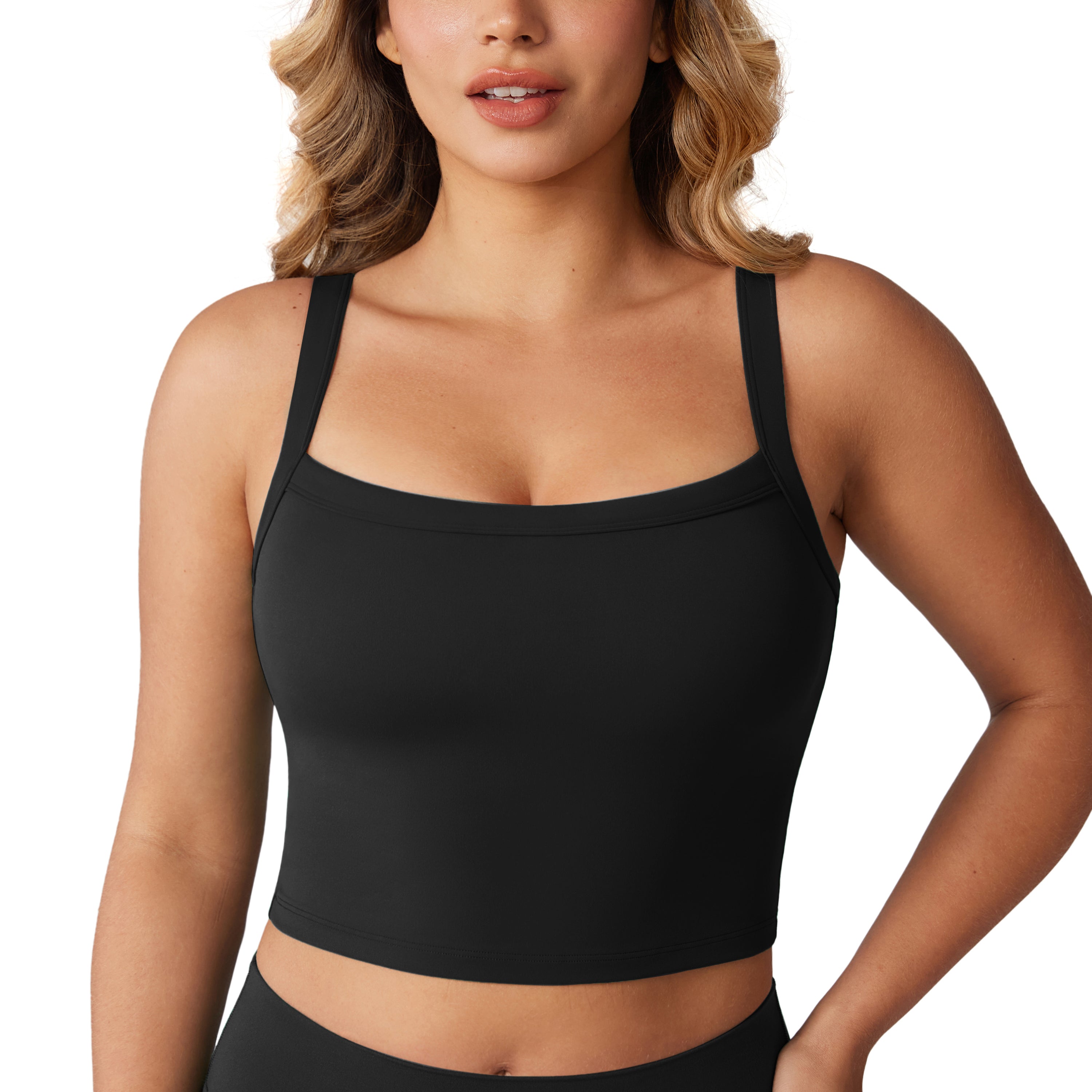 Women's Hugcurve Adjustable Longline Workout Bra Mocha Cocoa