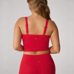 Women's Hugcurve Adjustable Longline Workout Bra Royal Blues