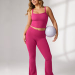 Women's Hugcurve Adjustable Longline Workout Bra Royal Blues