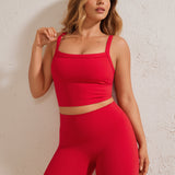 Women's Hugcurve Adjustable Longline Workout Bra Royal Blues