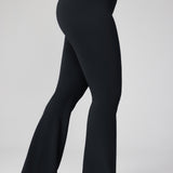 Women's Hugcurve No Front Seam Flare Leggings 31'' Black