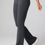 Women's Hugcurve No Front Seam Flare Leggings 31'' Graphite Grey