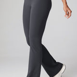 Women's Hugcurve No Front Seam Flare Leggings 31'' Graphite Grey