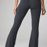 Women's Hugcurve No Front Seam Flare Leggings 31'' Graphite Grey