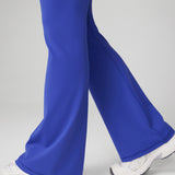 Women's Hugcurve No Front Seam Flare Leggings 31'' Royal Blues