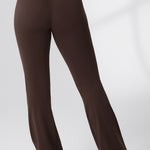 Women's Hugcurve No Front Seam Flare Leggings 31'' Clay Brown