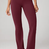 Women's Hugcurve No Front Seam Flare Leggings 31'' Blackberry