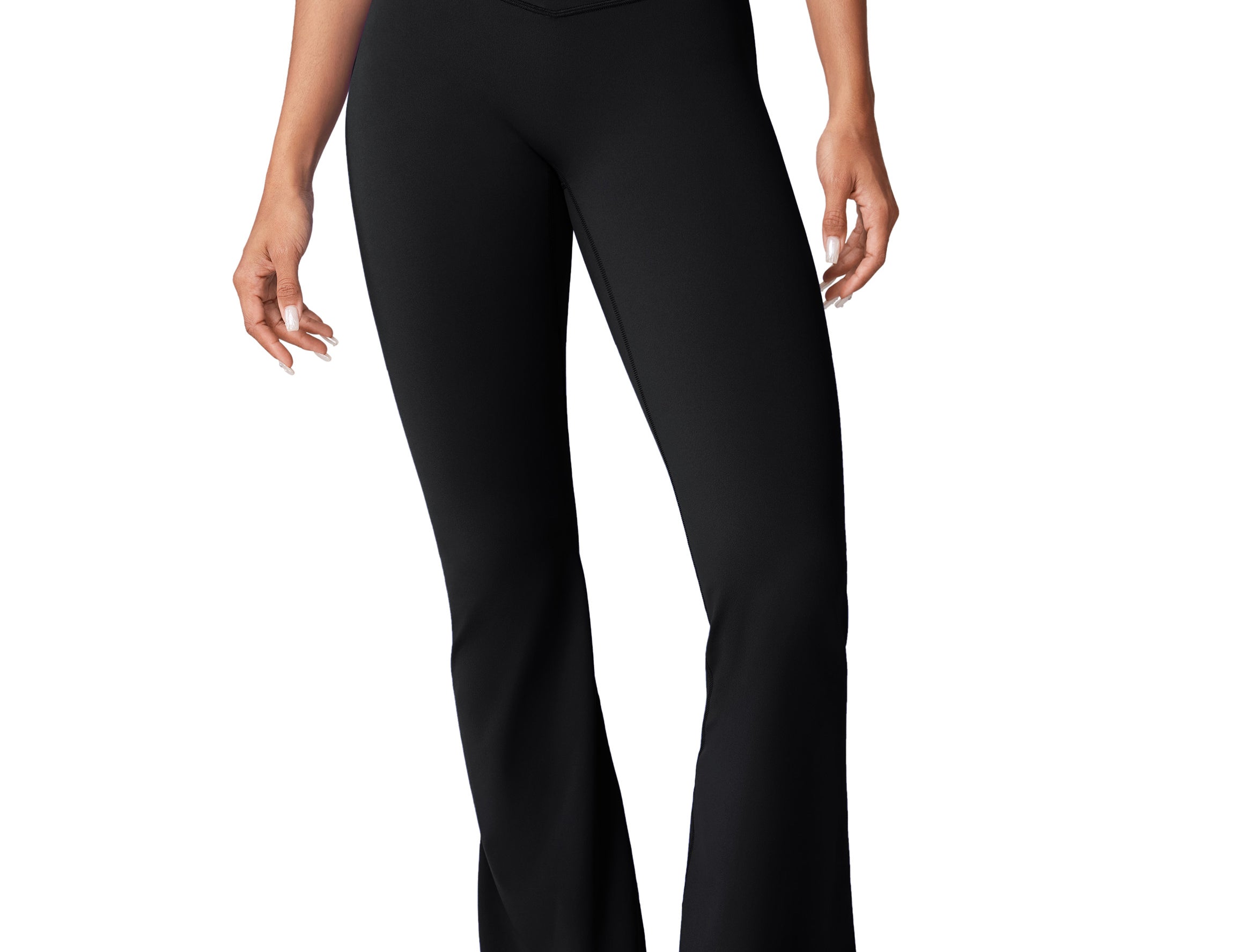 Women's Hugcurve No Front Seam Flare Leggings 29.5'' Graphite Grey