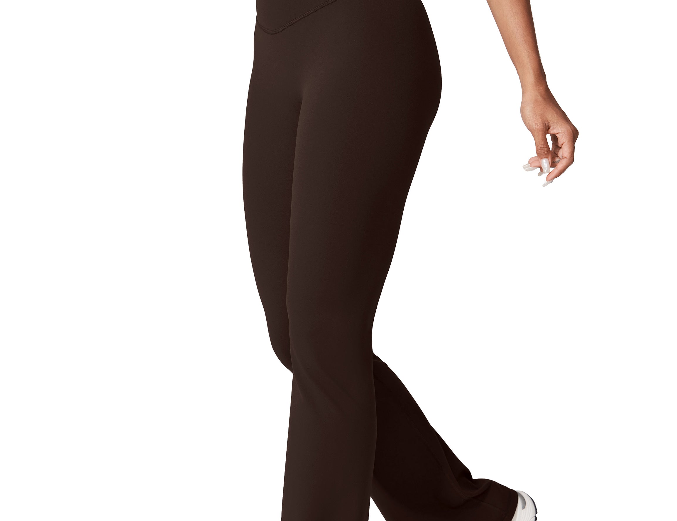 Women's Hugcurve No Front Seam Flare Leggings 29.5'' Graphite Grey