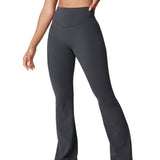 Women's Hugcurve No Front Seam Flare Leggings 29.5'' Graphite Grey