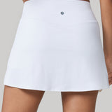 Women's Hugcurve Tennis Skirts with Inner Pockets Black