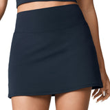 Women's Hugcurve Tennis Skirts with Inner Pockets White