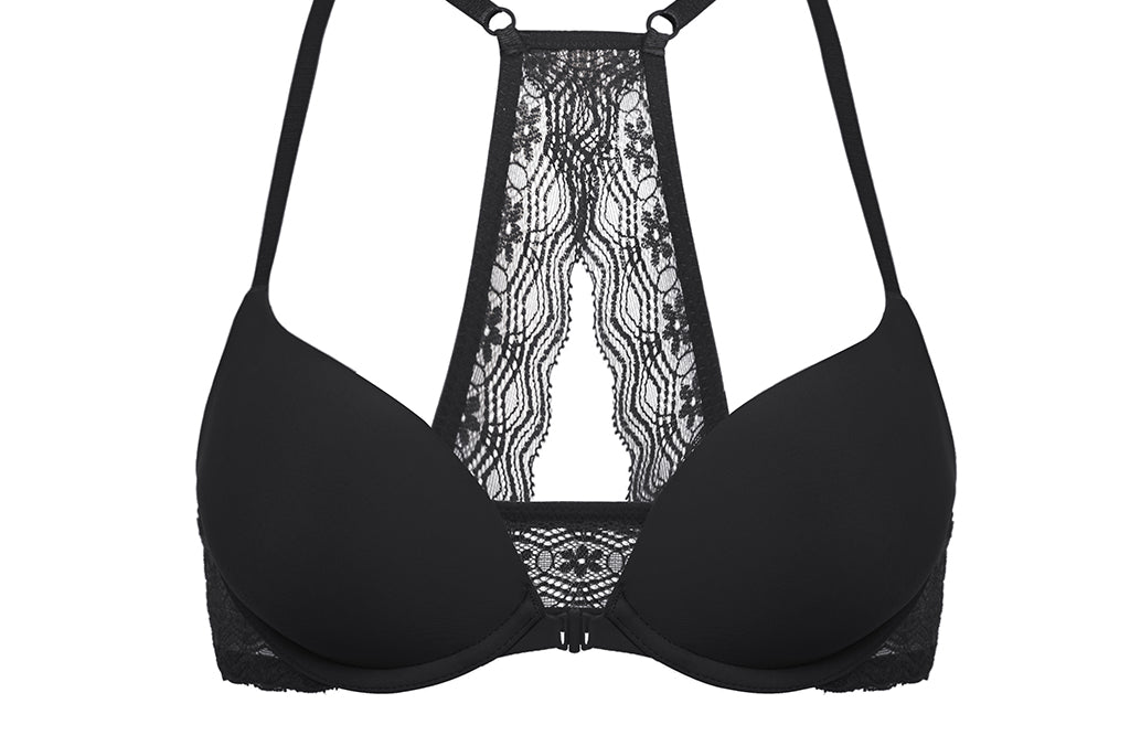 Women's T-shirt Racerback Bra Blush Beige