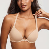 Women's T-shirt Racerback Bra Blush Beige