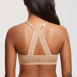 Women's T-shirt Racerback Bra Blush Beige
