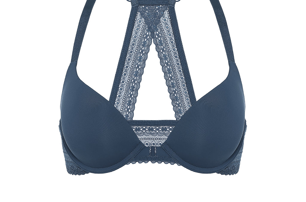 Women's T-shirt Racerback Bra Blush Beige