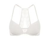 Women's T-shirt Racerback Bra Blush Beige