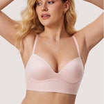 Women's T-shirt Push Up Bra Gentle Rose