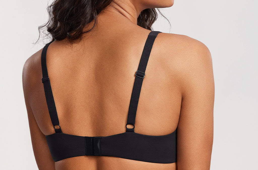 Women's Underwire Balconette Bra Black