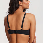 Women's Underwire Balconette Bra Black