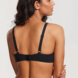 Women's Underwire Balconette Bra Black