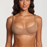 Women's Underwire Balconette Bra White